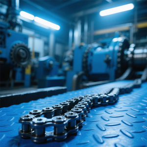 Hiệu suất cao truyền song công chuỗi Con lăn thép không gỉ 15 20% độ bền kéo cao hơn độ chính xác gia công tiếng ồn thấp - Product Image 6