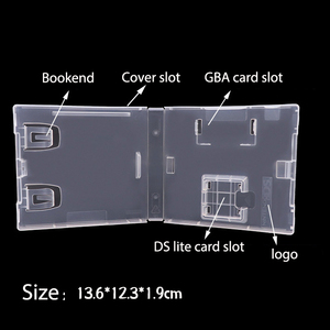 Nintendo DSI 2DS NDS GBA için çok fonksiyonlu plastik kasa oyun kartı saklama kutusu - Product Image 5