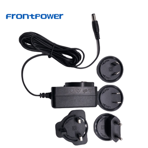 Frontpower 12v 1amp Adapter 12v1a Interchangeable Plug Ac/dc <strong>Adaptor</strong> with BIS UCKA UL CE GS SAA Cert for Tv Set-up Box - Product Image 2