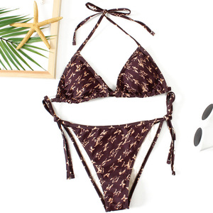 ชุดว่ายน้ำบิกินี2ชิ้นชุดว่ายน้ำยี่ห้อดัง3-6วัน - Product Image 6