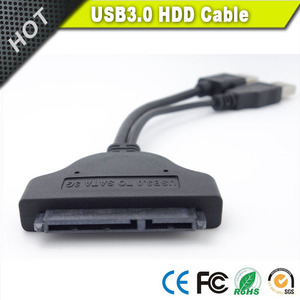<strong>USB</strong> 3.0 <strong>to</strong> SATA 22 Pin Adapter With <strong>USB</strong> Power Cable for 2.5&quot; HDD Hard Disk Drive - Product Image 5