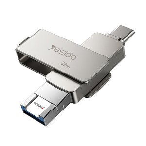 YESIDo neues Design Zink legierung Shell mit OTG-Adapter funktion USB-Speichers ticks Speicher karten
