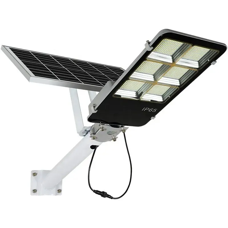 Lampadaire solaire polyvalent de vente chaude 50W-200W LED waterpoofIP65 Options d'éclairage de passerelle éclairage de route solaire lumières extérieures