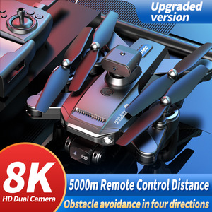 P9 drone optik akış katlanır quadcopter ultra net hava fotoğrafçılığı uzaktan kumanda uçak otomatik dönüş drone - Product Image 2
