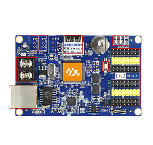 Huidu HD-E62 HD-E63 HD-E64 светодиодная асинхронная контрольная карта с USB + Ethernet порт для светодиодного дисплея 1 год гарантии и функции SDK - Product Image 2