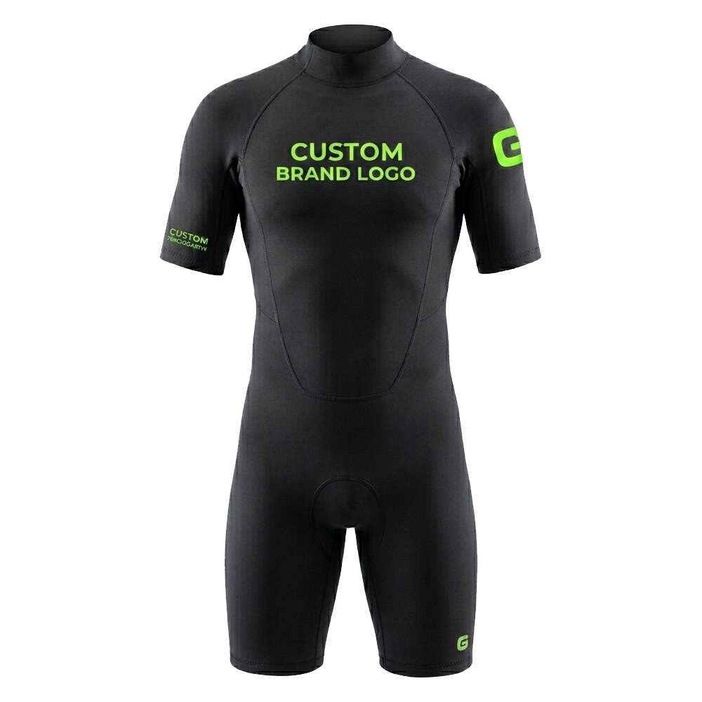 Black with Green Logo