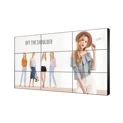 2x2 Panel 3x3 Mount Smart Advertising Indoor Splicing Seamless Display Lcd Video Wall