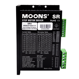 MOONS werkseitiger 24-V-Schrittmotortreiber für die digitale Schrittmotor steuerung Nema23 1A-4.5A - Product Image 4