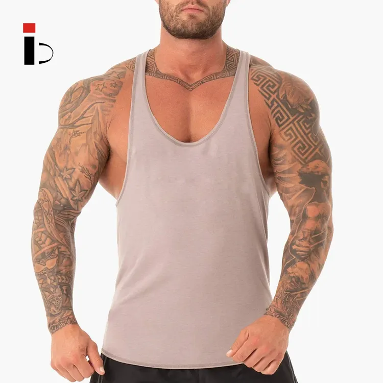 New Activewear Gym Workout T Back String Bodybuilding Tank Top