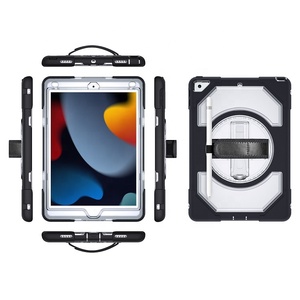 Shockproof <strong>Cover</strong> for iPad 10.2 Inch Heavy Duty Tablet Case for iPad 9th Generation <strong>W</strong>/Pen Holder-Stand-Shoulder Strap - Product Image 2