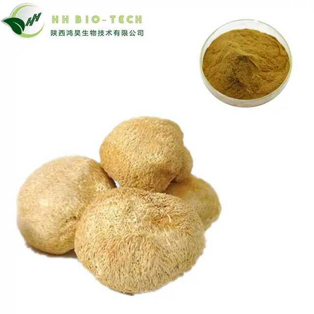 USDA/EU/정결/할랄 인증 30% polysccharide 유기 사자 갈기 버섯 추출물