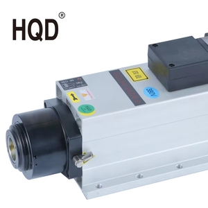 HQD高精度CNC工作機械6KW ISO30空冷ATCスピンドルモーター木製マシンGDL60-24Z/6.0