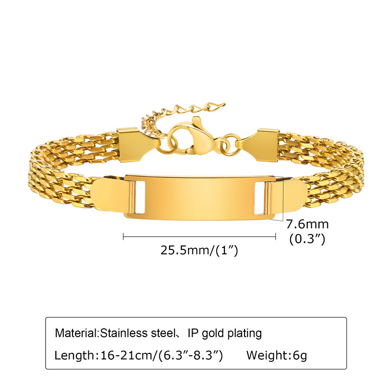 Gold Adult Bracelet 8