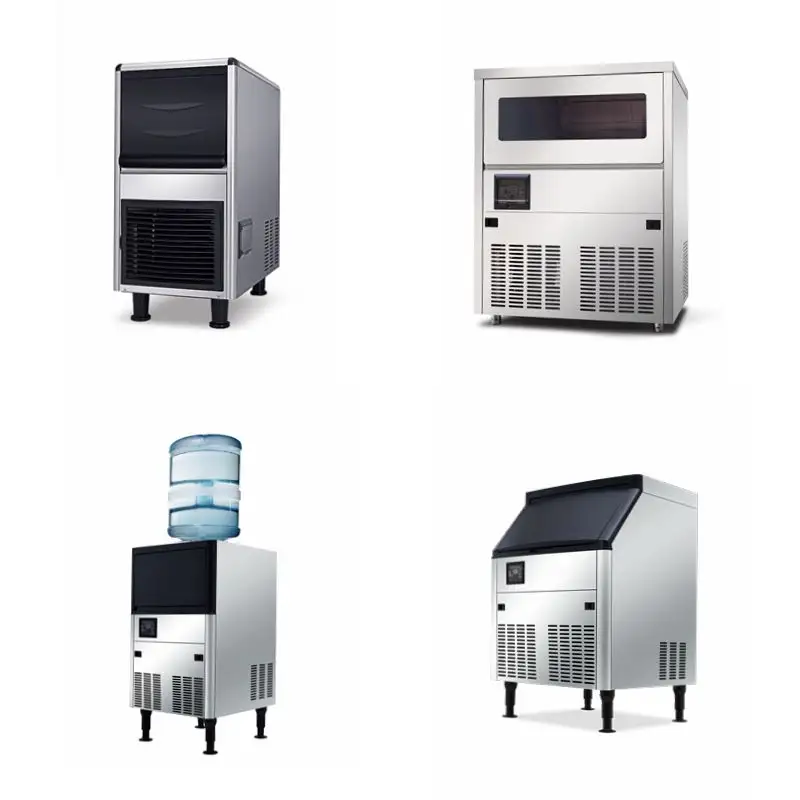 Automatic Customizable SK-80P/SK-120P Cube Stainless Steel Ice Maker Machine For Sale