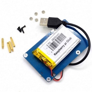Lithium-Akku-Pack Erweiterungsplatte Netzteil nr. mit Lithiumbatterie für Raspberry Pi 3,2 Model B,1 Model B+ Banana Pi