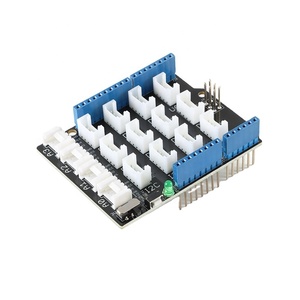 Grove Base Shield V2.0 for Arduino拡張ボードモジュールR3センサーIO開発デモボードIIC I2C UART Groveインターフェイス - Product Image 1