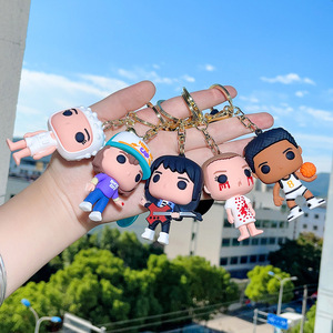 6 màu chất lượng cao Tv Series sẽ Mười Một PVC mini hình cao su Keychain - Product Image 3