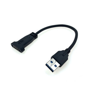 USB <strong>Type</strong> <strong>C</strong> Back Panel Expansion Bracket 20pin Motherboard <strong>Header</strong> to USB 3.1 Converter Adapter Cable - Product Image 5