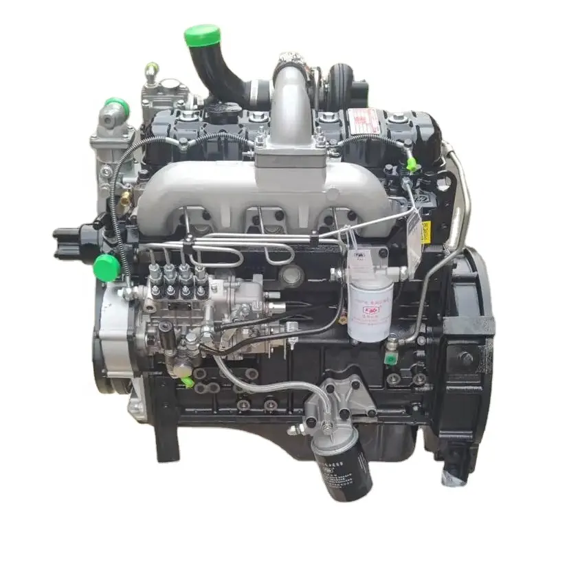 4-цилиндровый дизельный двигатель Yunnei YN33GBZ YN38GBZ YN4102QBZL YN4100QB для небольших колесных погрузчиков, судовых стационарных 120*70*95 см