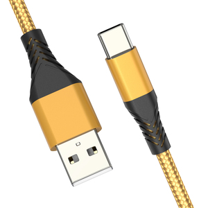 6Ft Usb kablosu hızlı şarj cihazı ve bağlantı noktası Ype C kablo 3M 2 paketi hızlı şarj 3A Usb A usb 2.0 kablo 90 - Product Image 5