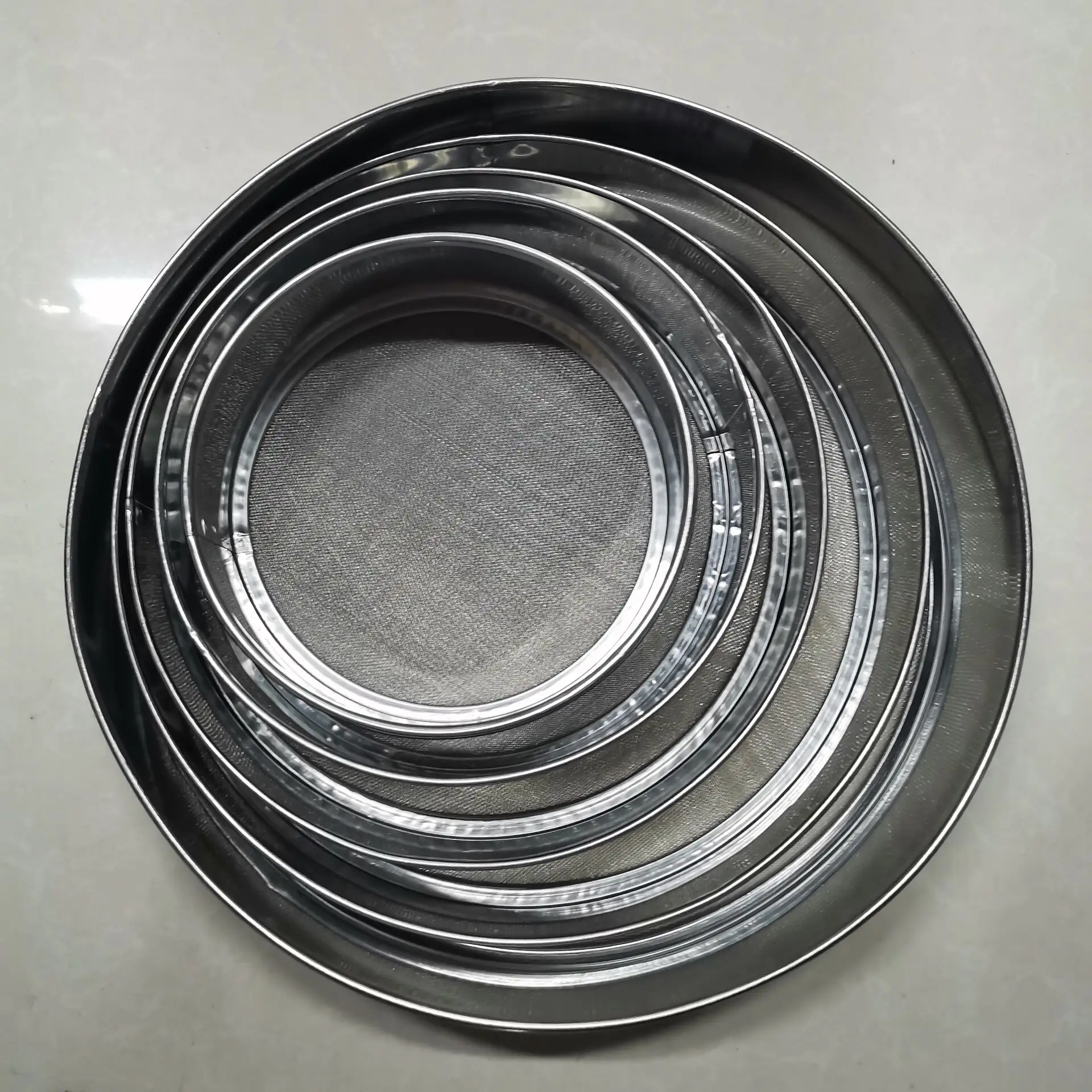 20 45 75 300 425 micron 20 mesh 304 food grade stainless steel wire mesh double layers rice filter standard test sieve