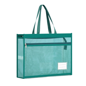 School Supplies A3 Nylon Clear <strong>Document</strong> Bag With Handle Artwork Paper Diamond Painting <strong>Notebook</strong> Storage Student School Office Filing Tote Pouch - Product Image 3