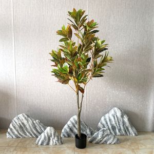 WSY140人工植物シミュレーション大きな木鉢植えフィカスツリーオフィスショップ装飾 - Product Image 1