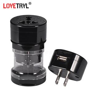 Enchufe inteligente portátil Adaptador USB Enchufe Cargador de viaje universal con corriente nominal de 10A - Product Image 6