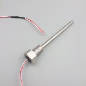 80mm 100mm 120mm 150mm NTC Control de temperatura Sensor PT100 PT1000 Controlador de sensor de temperatura 1/8 "1/4" 3/8 "1/2 pulgadas - Product Image 2