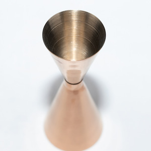 Altın jantlı paslanmaz çelik çift uçlu Jigger ve Bartending alet takımı için mezun işaretler - Product Image 4