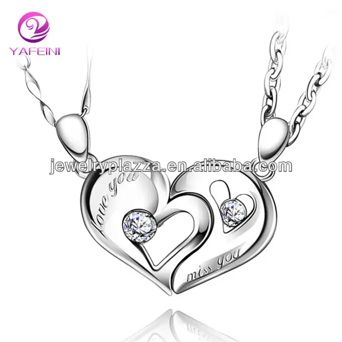 Collana con ciondolo Vintage delicato con ciondolo in argento Sterling 925 con medaglione a cuore di ultimo Design