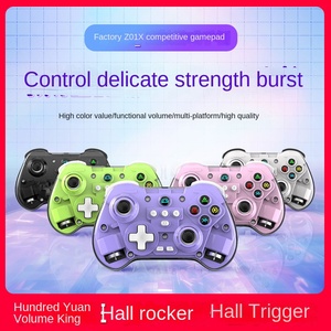 <strong>6</strong> Axis Sensor Dual Vibration Portable Handheld Wireless Joystick Gamepad Bluetooth Game Controller for Switch Android IOS PC - Product Image 6