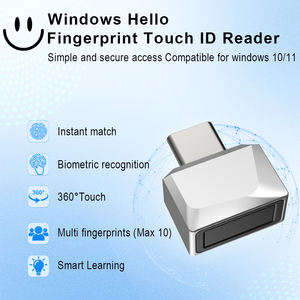 <strong>USB</strong> C Fingerprint Reader For Windows Hello Touch ID Win10/11 <strong>Biometric</strong> Scanner For Laptops - Product Image 4