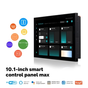 2024 Tuya Smart Home Panel de control Max Pantalla de 10,1 pulgadas con Bluetooth Zigbee Gateway Intercomunicador de construcción incorporado - Product Image 2