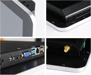 IP65 Waterproof 15.6&quot; 18.5&quot; 21.5&quot; 24&quot; Inch All-in-one <strong>Computer</strong> with PCAP Touchscreen Industrial PC with RS232 RJ45 Ports - Product Image 3