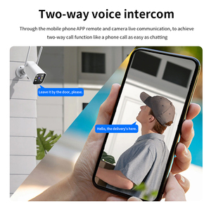 K20户外安全摄像头Wifi夜视人体检测PTZ旋转1080P高清家庭安全摄像头双向音频IP66 - Product Image 5