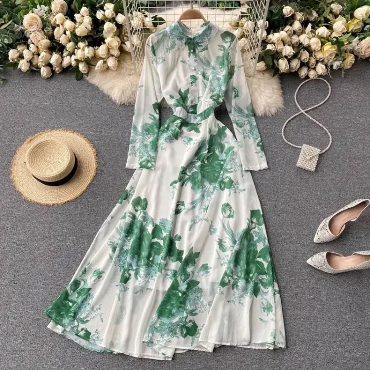 Summer Casual Dresses 2023 Loose Colorful Short-sleeve Dress Ladies Beach dress