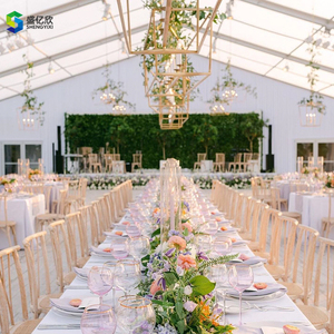 מסיבת מרקי ברורה באוהל נישא באוהל עם יוקרה חיצונית גדולה שקופה עם אוהלי חתונה - Product Image 2