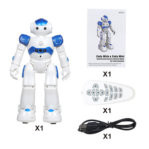 スマートインテリジェントロボットユニセックス教育Rcプログラミングリモートコントロールスタントロボットサウンド機能キッズ電子玩具 - Product Image 6