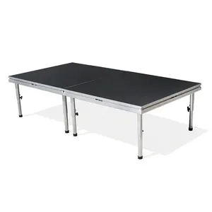 <span class=keywords><strong>4ft</strong></span> x 8ft xách tay Khóa liên động sân khấu, ván ép trắng nền tảng sân khấu, buổi hòa nhạc tổ chức sự kiện sân khấu để bán - Product Image 2