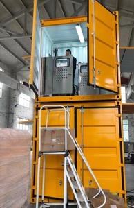 Container Customized Two Lines Weighing <strong>and</strong> Bagging <strong>Machine</strong> in the Mobile Container - Product Image 4
