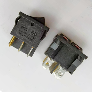 30A Rocker anahtarı KCD4 4PIN 2positiong 25*30mm açık gümüş kaplama kontaklar konut PVC malzeme anahtarı elektrik - Product Image 6