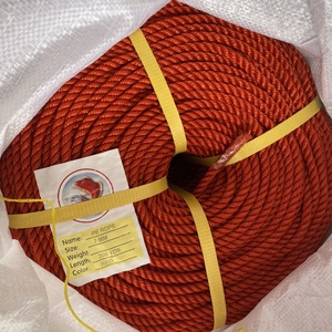 High Toughness PE Plastic 3 Stand Polypropylene <strong>String</strong> Monofilament Ropes 7mm Mooring Rope - Product Image 5