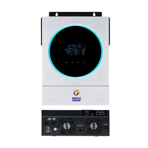 5.6kw 500v Pv Mppt <strong>Input</strong> 80a <strong>Input</strong> Current 48v <strong>Dc</strong> Pure Sine Wave 5500w <strong>Output</strong> Pow-hpm5.6kw Solar Inverter - Product Image 2