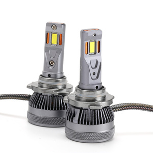 60W yüksek güç aşırı ısınma koruması kararlı ışın çift Fan soğutma LED farlar - Product Image 2