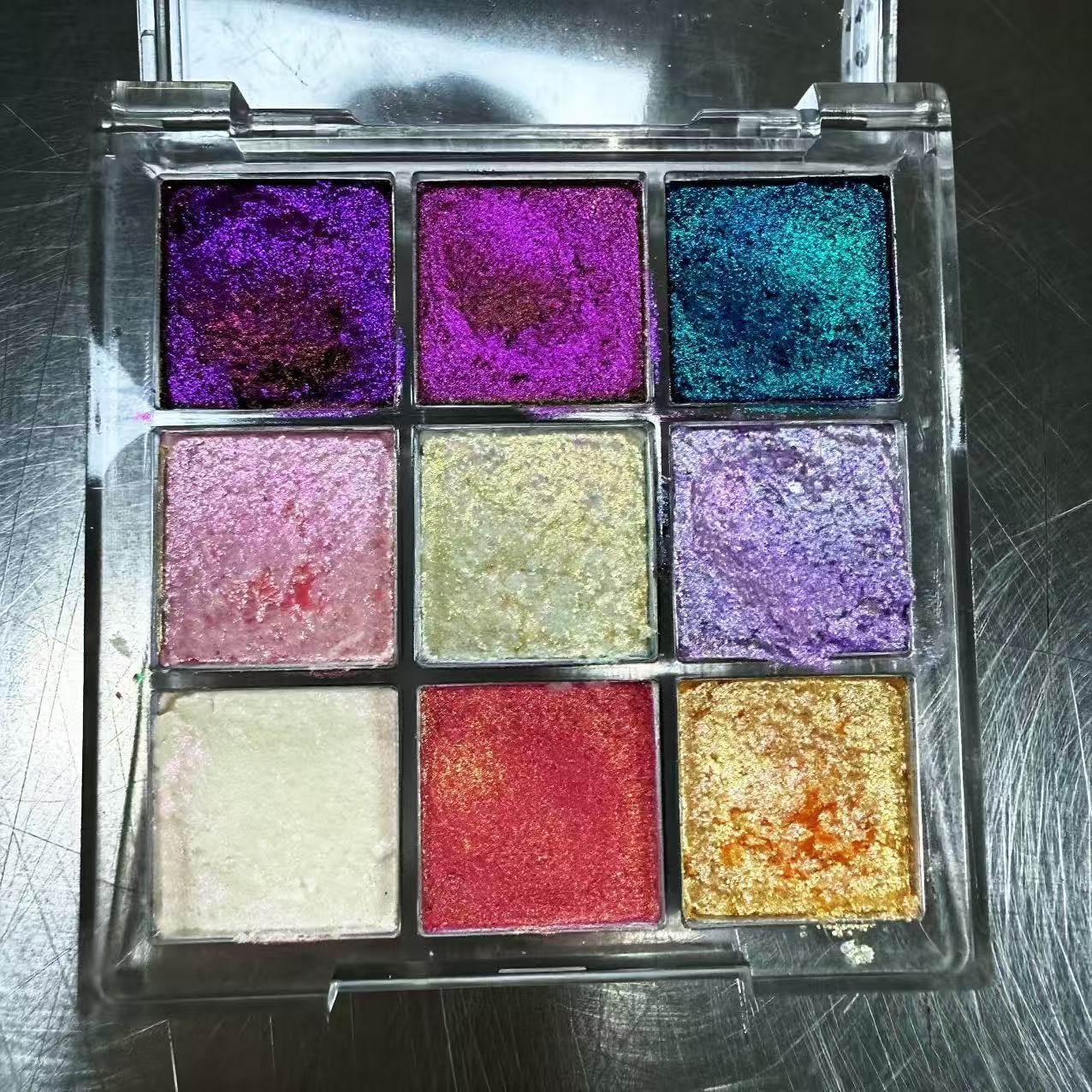 Mini 9 pan Palette Multi Chrome 1