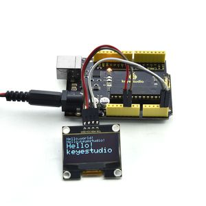 Yeni varış Keyestudio 1.3 "IIC portları ile 128x64 OLED ekran Arduino için OLED ekran