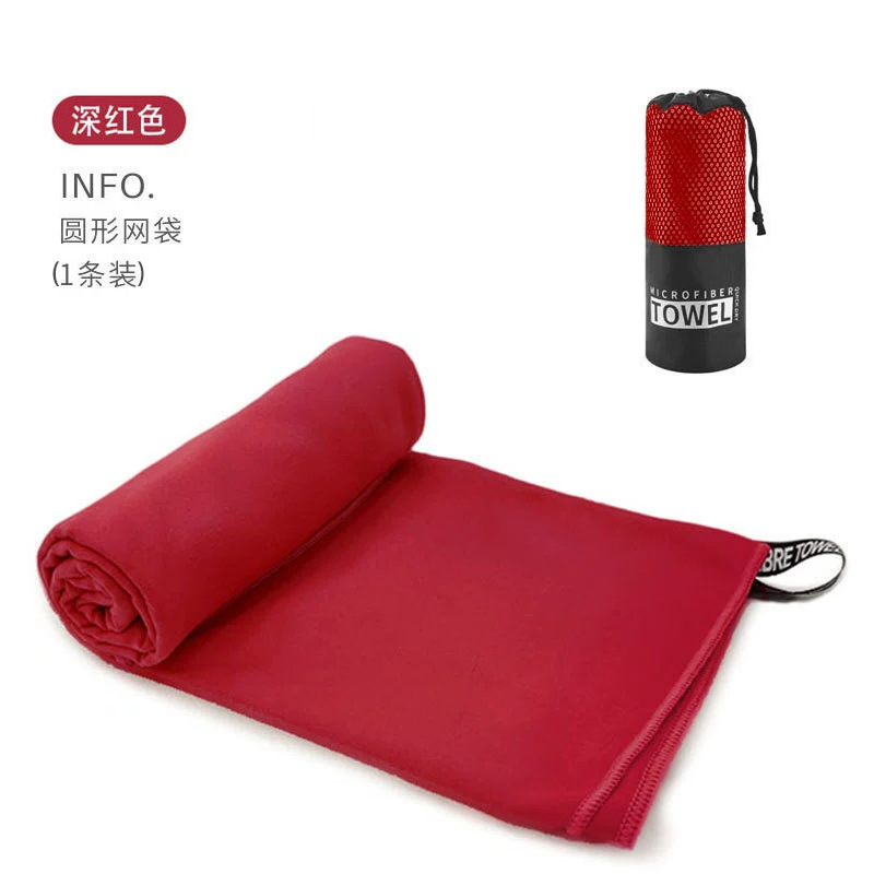 Bolsa de malla redonda - rojo oscuro