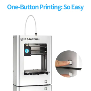 MakerPi M1 Automatische Nivellierung Bauvolumen 100x100x100 Zoll 3D-Druckmaschine Kunststoff lieferant 3D-Rapid-Prototyping-Drucker Zum Verkauf