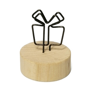 Sáng Tạo Và Dễ Thương Bằng Gỗ Tin Nhắn Chủ Đứng Máy Tính Để Bàn Ghi Chú Chụp Ảnh Clip Máy Tính Để Bàn Đứng Trang Trí - Product Image 4